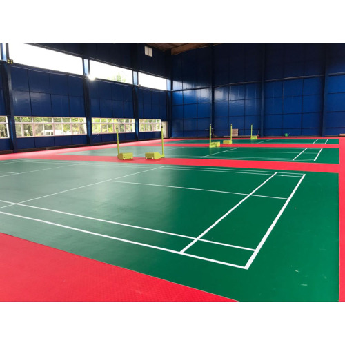 Anti-skidding Badmintion Used Sports Flooring