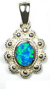 Opal pendant