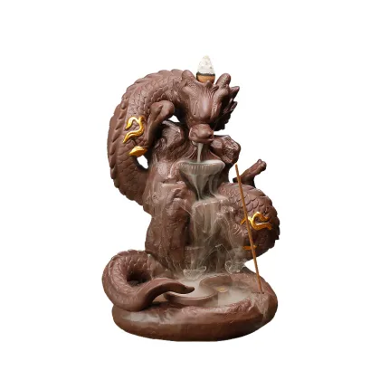 Dragon Smoke Backflow Incense Burner - Creative Home Decoration