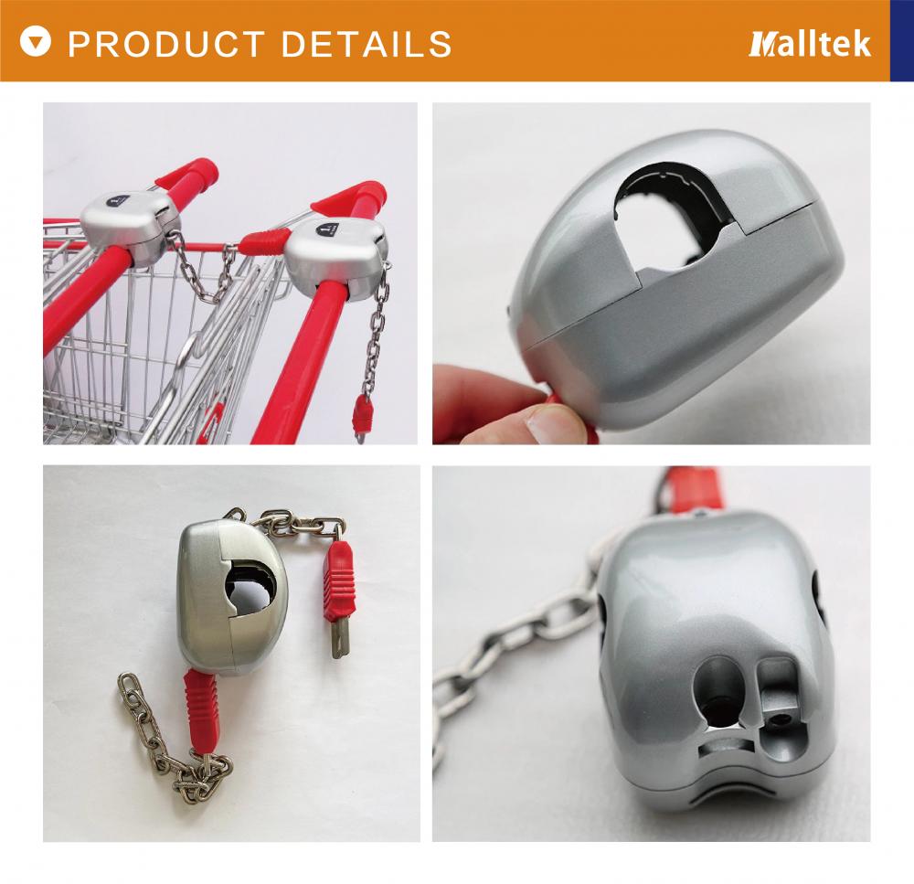  Supermarket shopping Cart Token Coin Lock