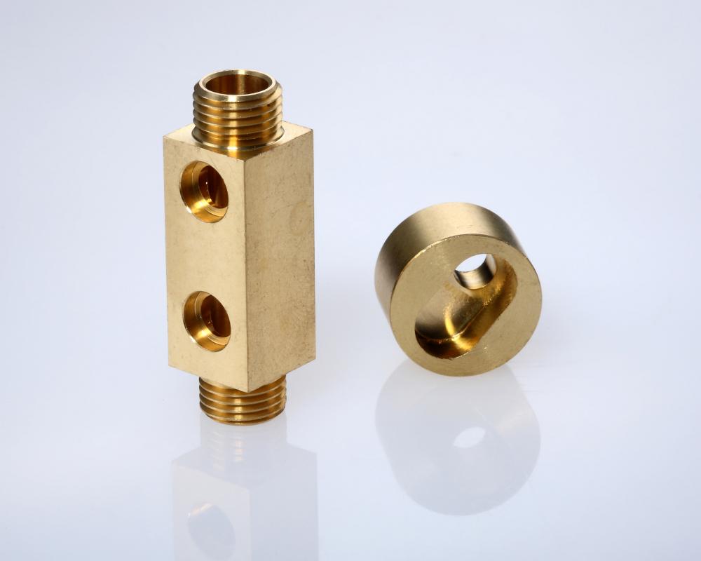 CNC Brass Square Précision tournée