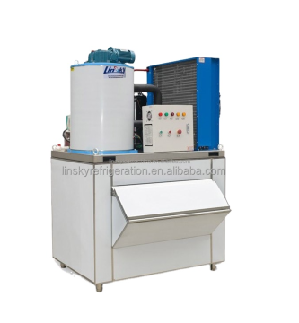 Máquina de fabricante de hielo comercial de 2000 kg de venta de 2000 kg