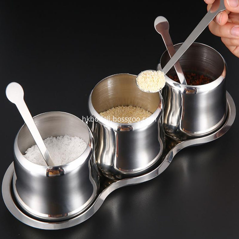 Three Piece Set Seasoning Bottles