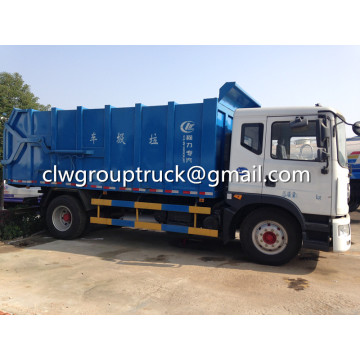 Camion de transport scellé de déchets de Dongfeng 14CBM