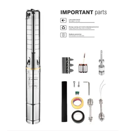 QQPUMP Solar Agriculture Submersible Pump 0.7 Hp