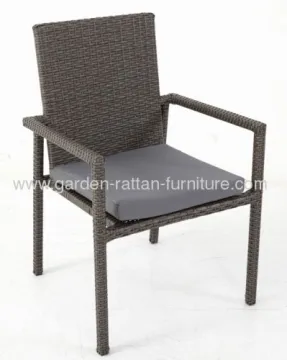 Outdoor Garden Rattan Dining Chair 