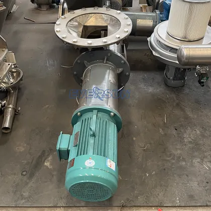 Animal Feed Manufacturing: Food Powder Feeder Valve Discharge Device