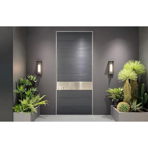 Fechadura de alta segurança para porta de entrada de metal à prova de intempéries