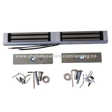 Double door lock, magnetic lock with LED, 700lbs, fail-safe