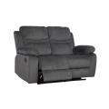 New Design Velvet Fabric Recliner Sofa Set