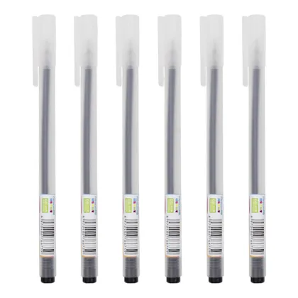 MUJI Style 0.5mm Gel Pens - 12 Colors Markers for School and Office