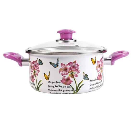 26cm High Quality Best Selling Stocks Cookware Pot Enamel Cooking Casserole