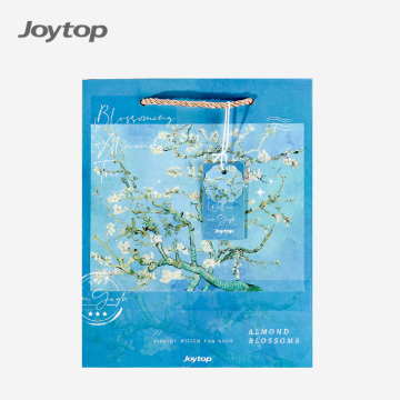 Joytop 1248 Wholesale Van Gogh Oil Painting Gift Bags With Handle