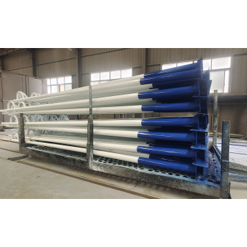 China Polygonal Round Octagonal light pole steel pole Supplier