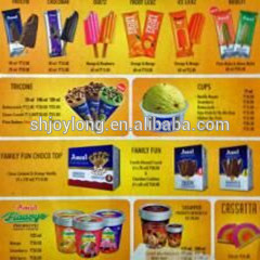 Turn key small scale ice cream/popsicle processing plant