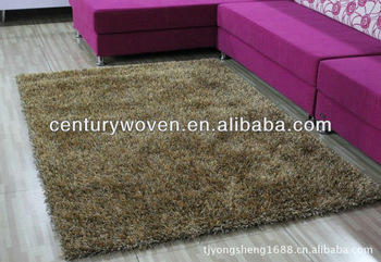 pearl yarn shaggy carpet rug