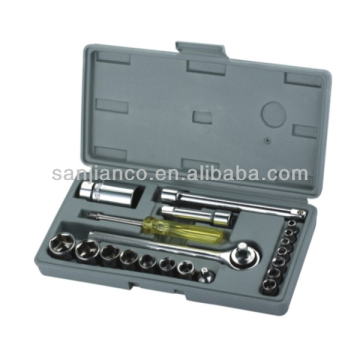 Hot sale in Brazil 21pcs socket set (1/4''/ 3/8'')