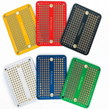Πολύχρωμη μίνι PCB πρωτότυπη πλακέτα συγκόλληση breadboard