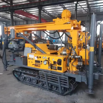 Manufacturer Direct Portable Hydraulic Crawler Water Well Drilling Rig (100m-300m)