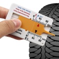 Tyre Tread Depth Gauge Car Motorcycle Measure Tool