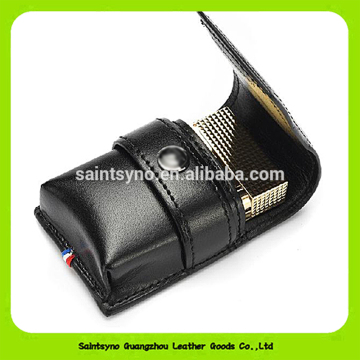 Hot-selling high-grade PU leather cigarette case 15001
