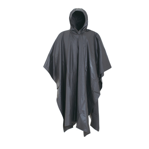 Adult PVC Rain Poncho With Logo Printed