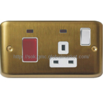 W82 series——1G 45A cooker unit switched socket