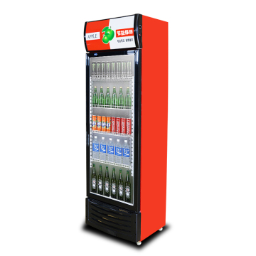 Single Door Luxury Commercial Beverage Fridge for Convenience Stores