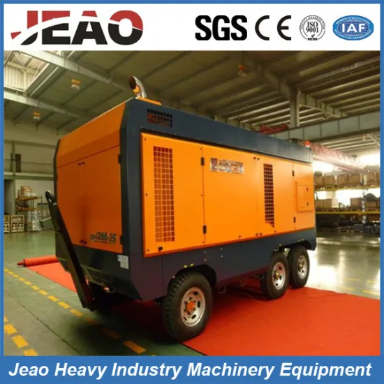 Well Drilling High Pressure Portable Air Compressor 25bar