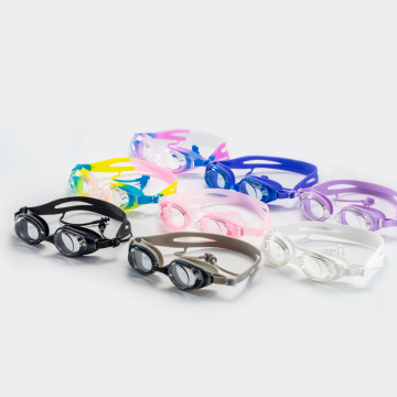 Durable Waterproof Kids' Swimming Goggles - Simple Style & Fashionable Design