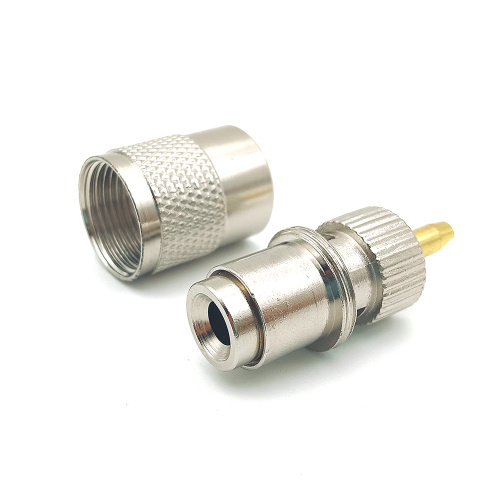 Screwed Coupling PL259 UHF Male Plug Cable Connector