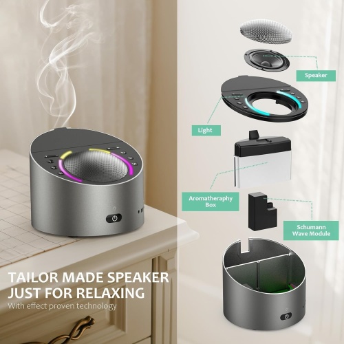Schumann Wave Technology Good Sleep Music Aroma Diffuser