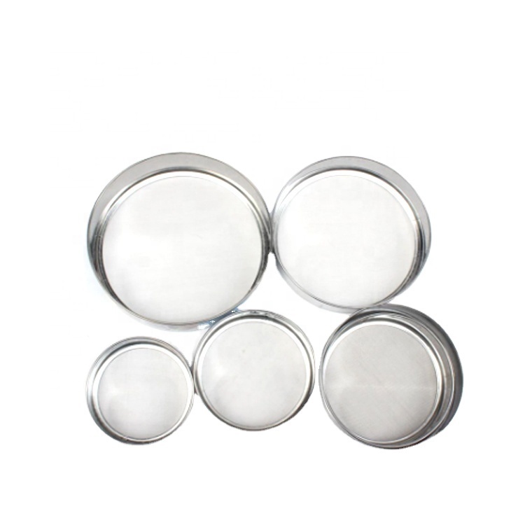 304 Stainless Steel Test Sieve with Motor for Chemical and Metallurgical Ore Testing (200mm Diameter)