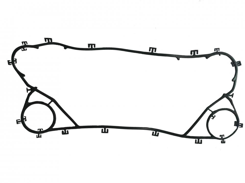 Suku cadang penukar panas M10M gasket nbr