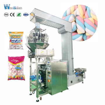 WPV200 Máquina de embalagem de marshmallow de algodão de alta velocidade de algodão