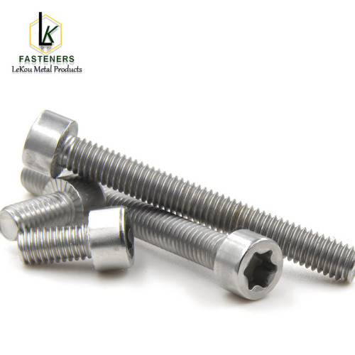 Шрубы з шасціграннай галоўкай з унутраным ключом з нержавеючай сталі