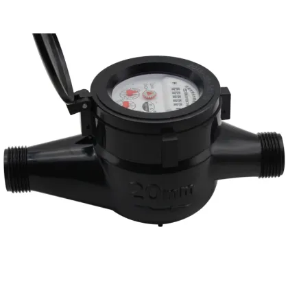 International Market Price ABS Plastic Water Meter with Multi-Flow Rotor and ABS Plastic Case