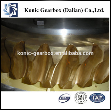 CNC machinning transmission hobbing worm gearbox