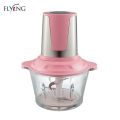 Baby food electric chopper with glass bowl