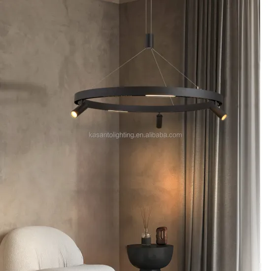 Modern Circle Light Chandeliers: Postmodern Design, Luxury and Creativity
