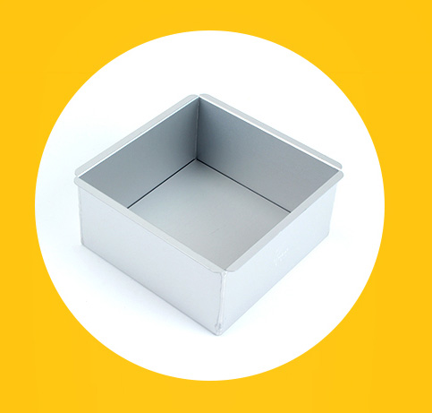 square aluminium alloy cake pan with removable bottom (43)