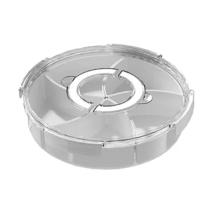 Five-Grid Snack Plate for New Year's Goods Storage