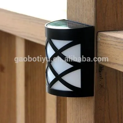 Waterproof Retro led solar power light outdoor decorative wall lamp