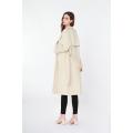 Suit-style Collar Loose Wool Coat