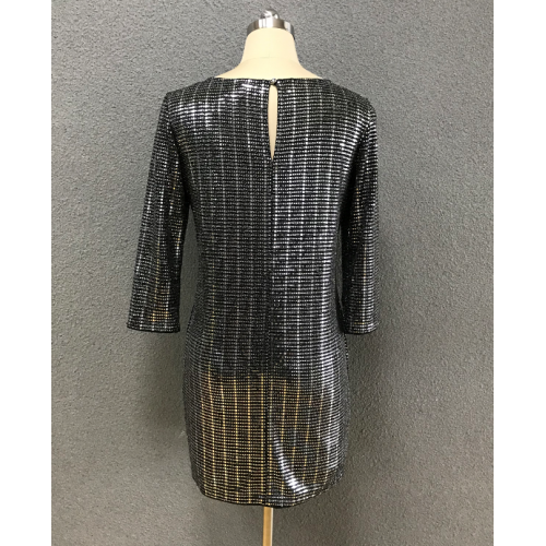 women's round neck dress