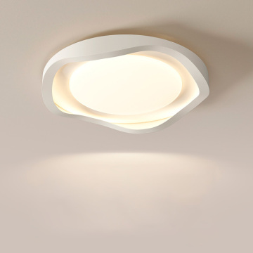 Louteurs de plafond blancs modernes pour les chambres pour enfants avec style Ripple Cream