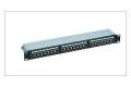 1U 24 pelabuhan patch panel CAT6