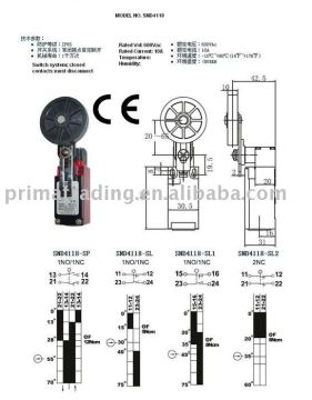 Limit switch-SND4118