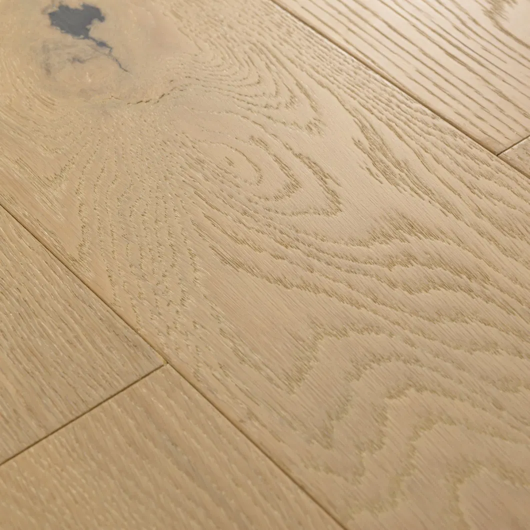 Aluminum Oxides UV Finish Oak Timber Engineered Parquet Wood Flooring