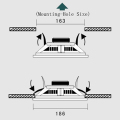 5 inci profesional penuh dalam speaker langit-langit